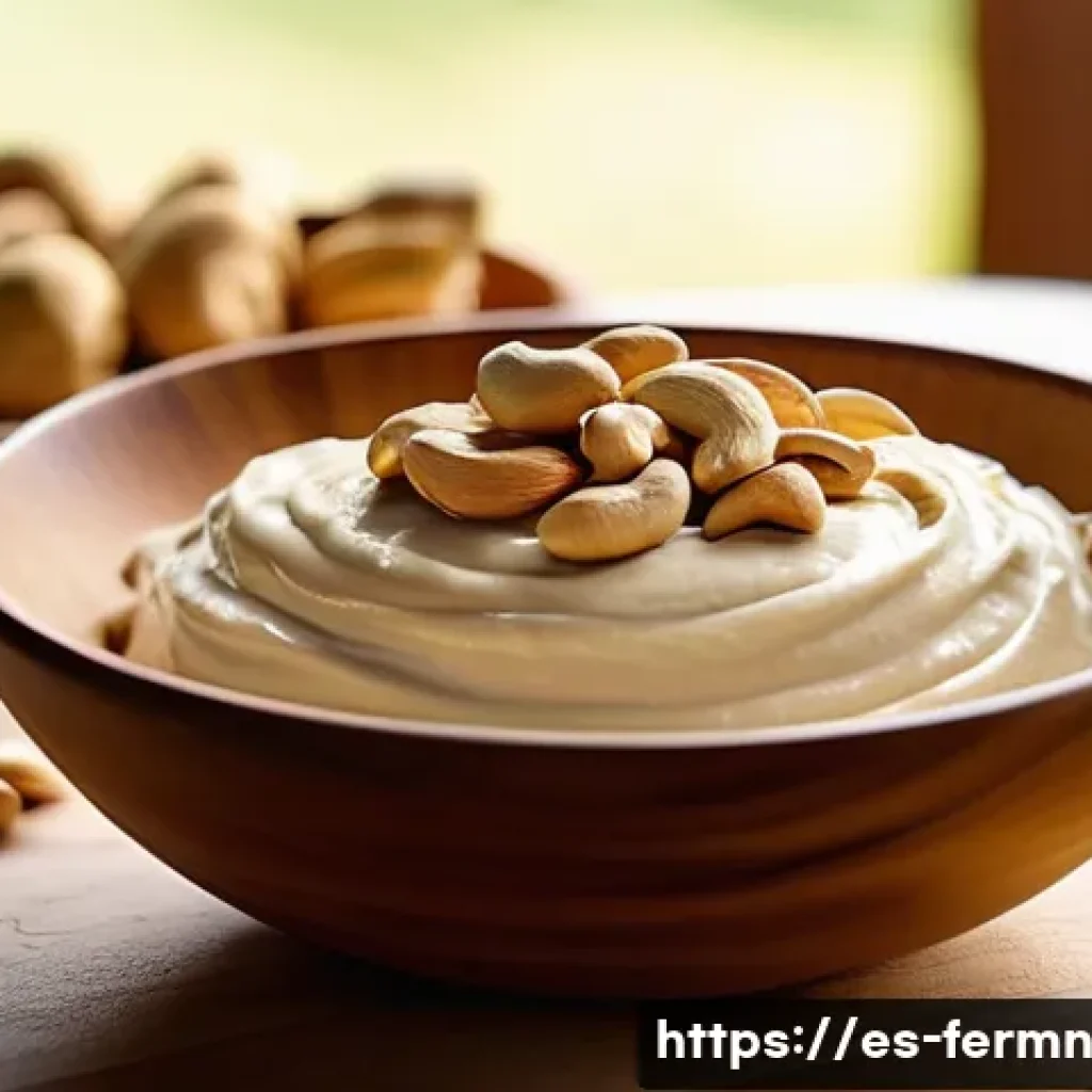 자가 발효로 만든 견과류 스프레드 - **Prompt 1: The Transformative Power of Fermentation**
    "A vibrant, close-up shot of a creamy, ri...